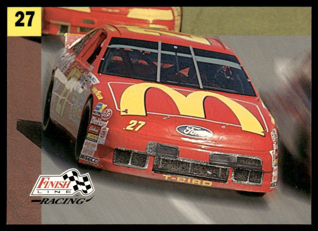 Hut Stricklin's Car 1993 Finish Line #136 Junior Johnson & Associates