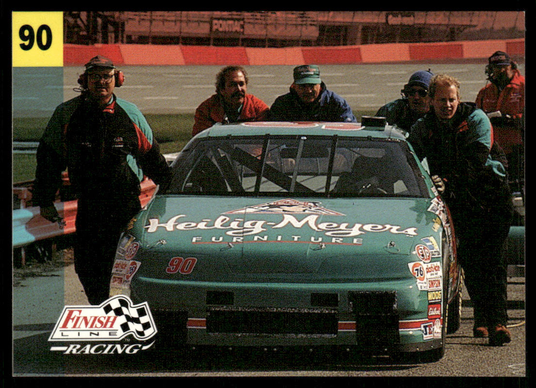 Bobby Hillin Jr.'s Car 1993 Finish Line #145 Donlavey Racing