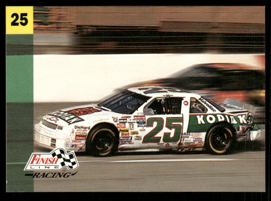 Ken Schrader's Car 1993 Finish Line #74 Hendrick Motorsports