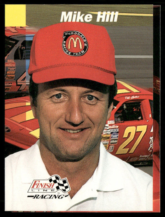 Mike Hill 1993 Finish Line #81 Junior Johnson & Associates