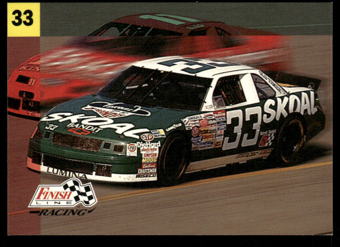 Harry Gant's Car 1993 Finish Line #96 Leo Jackson Motorsports