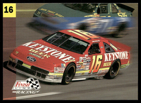 Wally Dallenbach Jr.'s Car 1993 Finish Line #13 Roush Racing