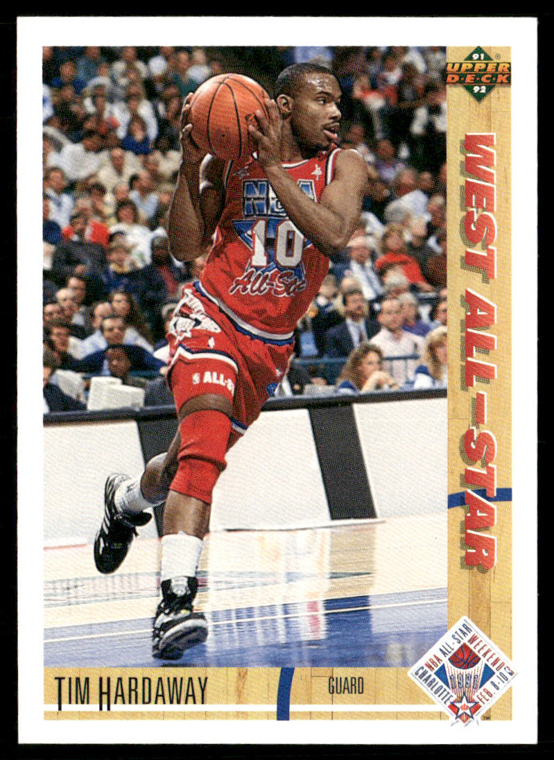 Tim Hardaway 1991-92 Upper Deck #50 Golden State Warriors