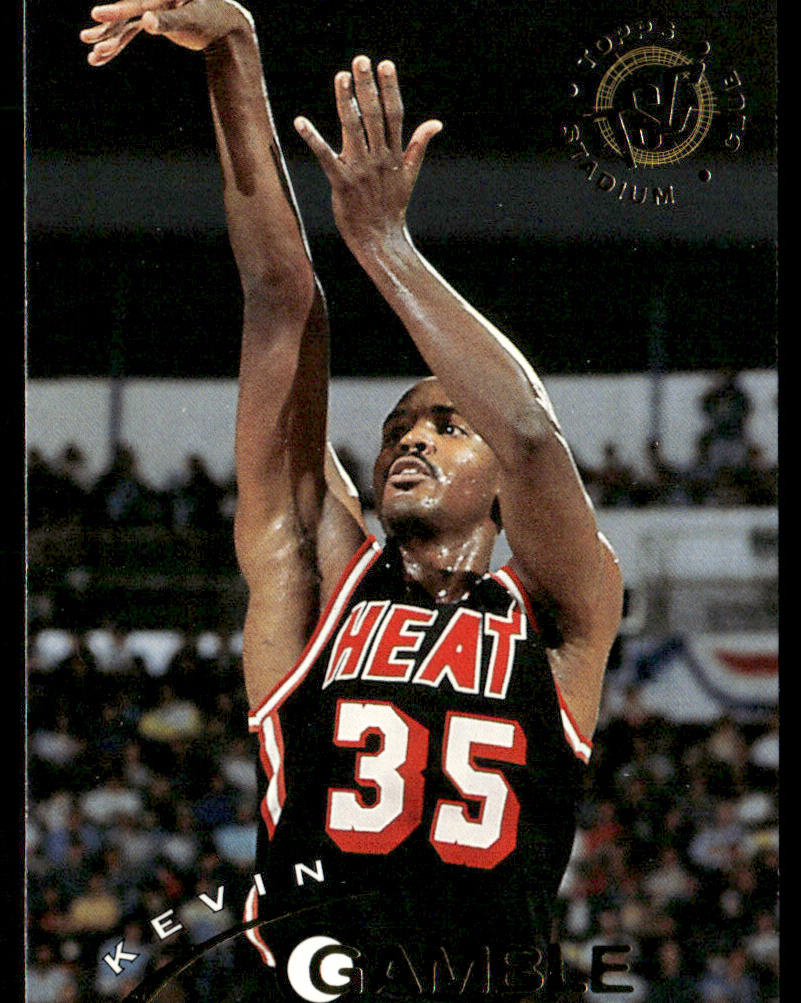 Kevin Gamble 1994-95 Stadium Club #274 Miami Heat