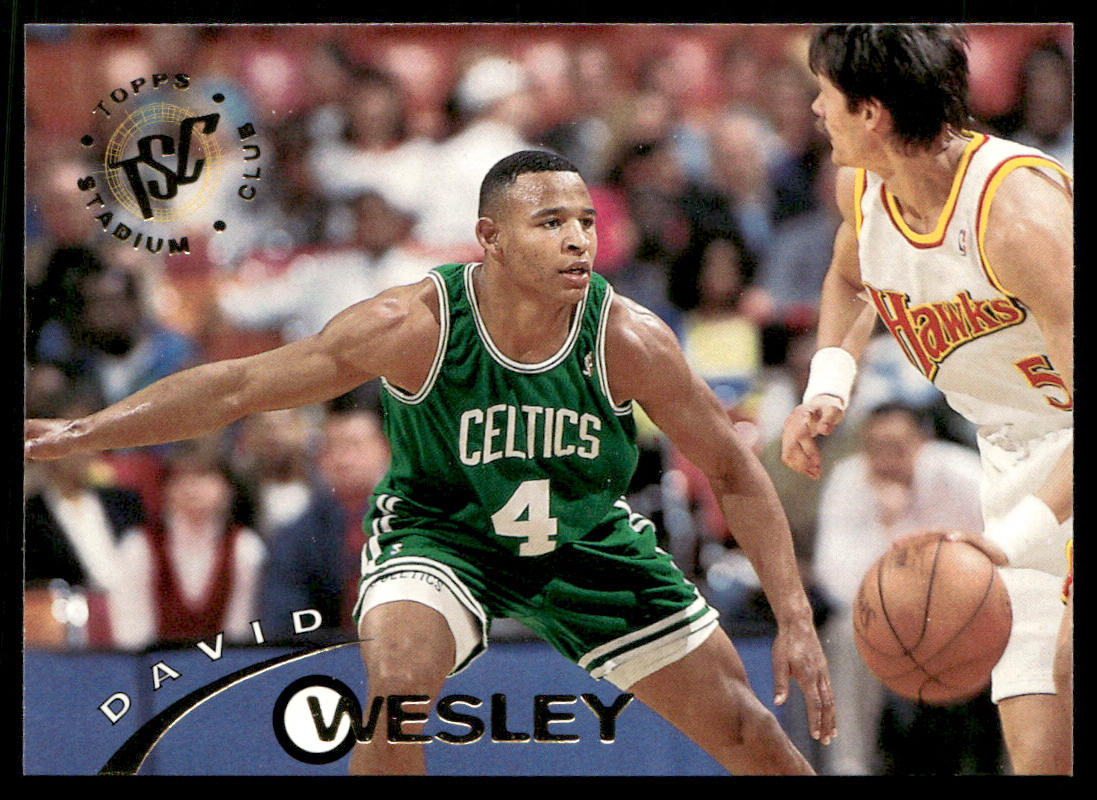 David Wesley 1994-95 Stadium Club #298 Boston Celtics