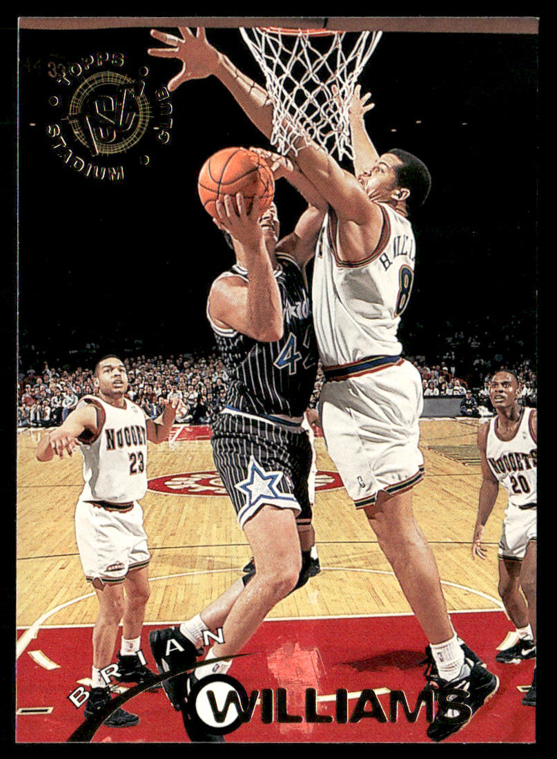 Brian Williams 1994-95 Stadium Club #216 Denver Nuggets