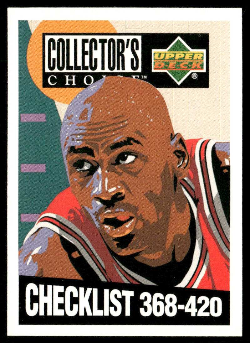 Michael Jordan 1994-95 Collector's Choice #420 Chicago Bulls