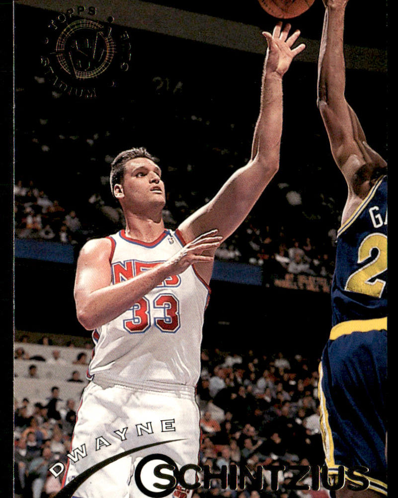 Dwayne Schintzius 1994-95 Stadium Club #312 New Jersey Nets