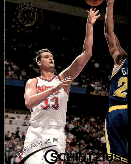 Dwayne Schintzius 1994-95 Stadium Club #312 New Jersey Nets