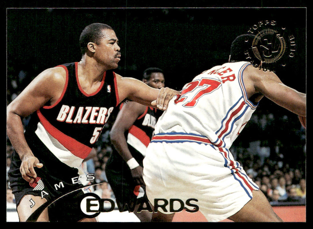 James Edwards 1994-95 Stadium Club #242 Portland Trail Blazers