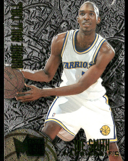 Joe Smith 1995-96 Metal Rookie Roll Call #R-7 Golden State Warriors