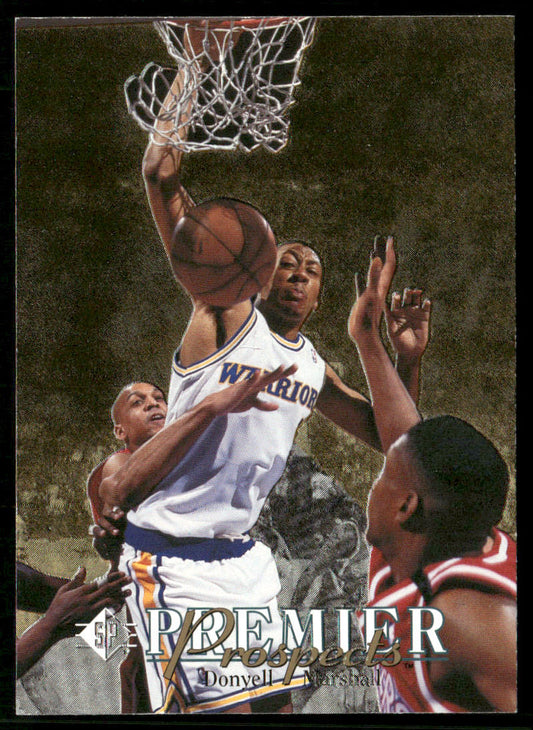 Donyell Marshall 1994-95 SP #4 RC Golden State Warriors