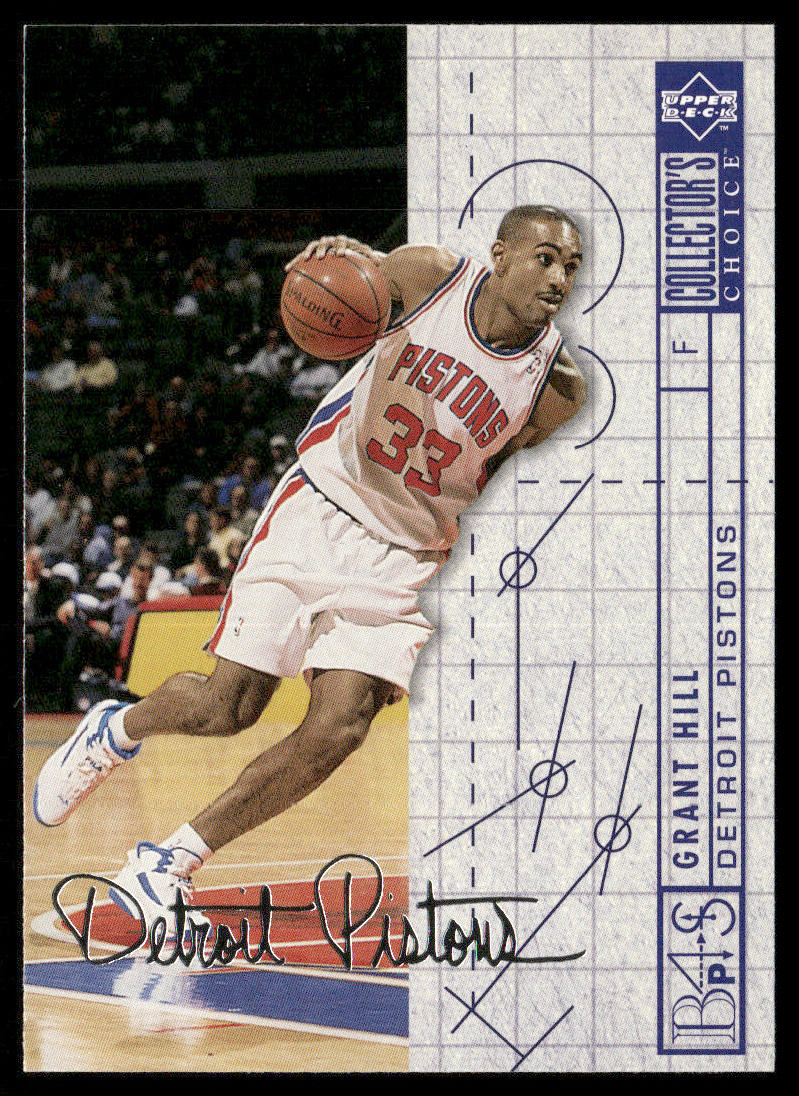 Grant Hill 1994-95 Collector's Choice Silver Signature #379 Detroit Pistons