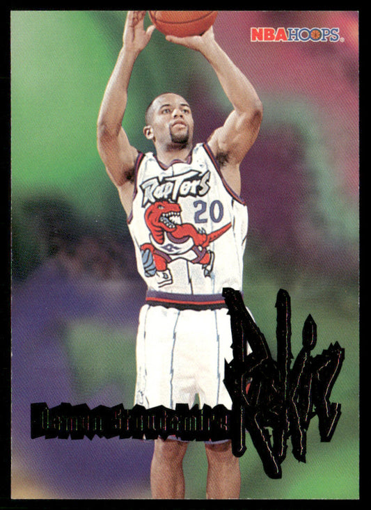 Damon Stoudamire 1995-96 Hoops #286 RC Toronto Raptors