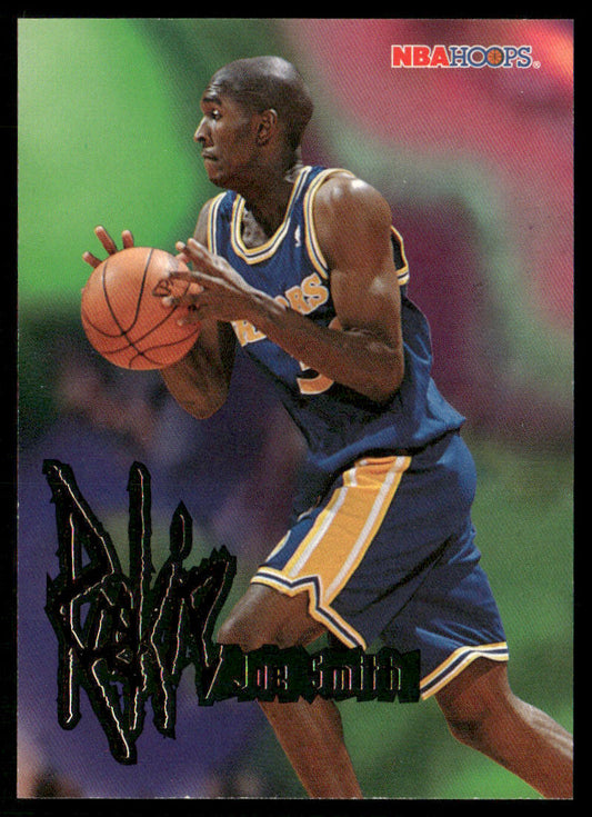 Joe Smith 1995-96 Hoops #264 RC Golden State Warriors