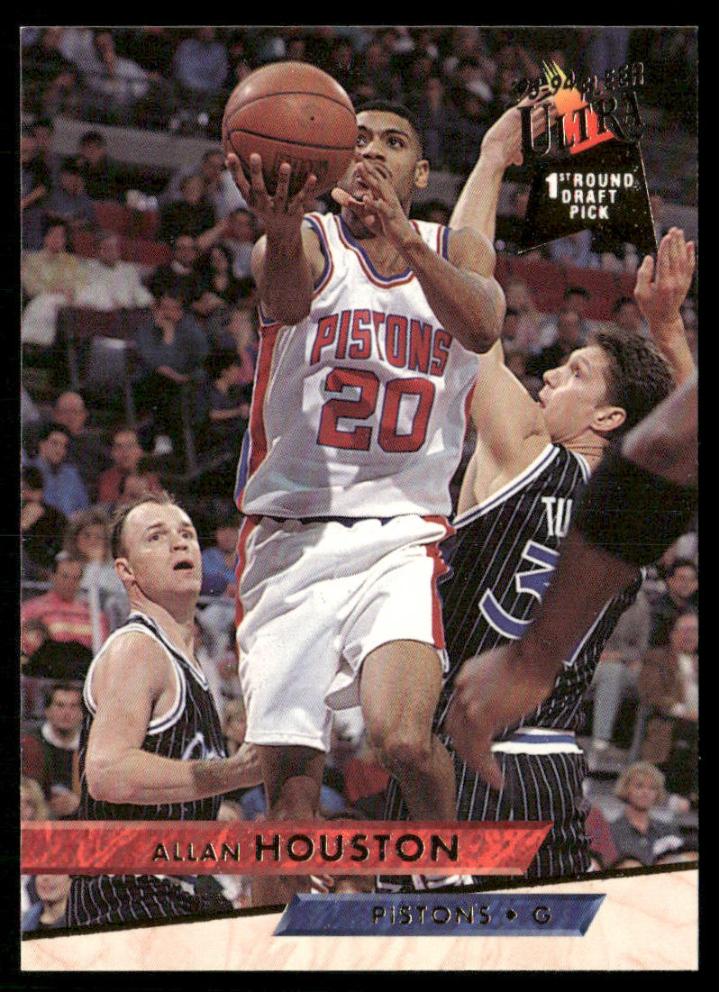 Allan Houston 1993-94 Ultra #243 RC Detroit Pistons
