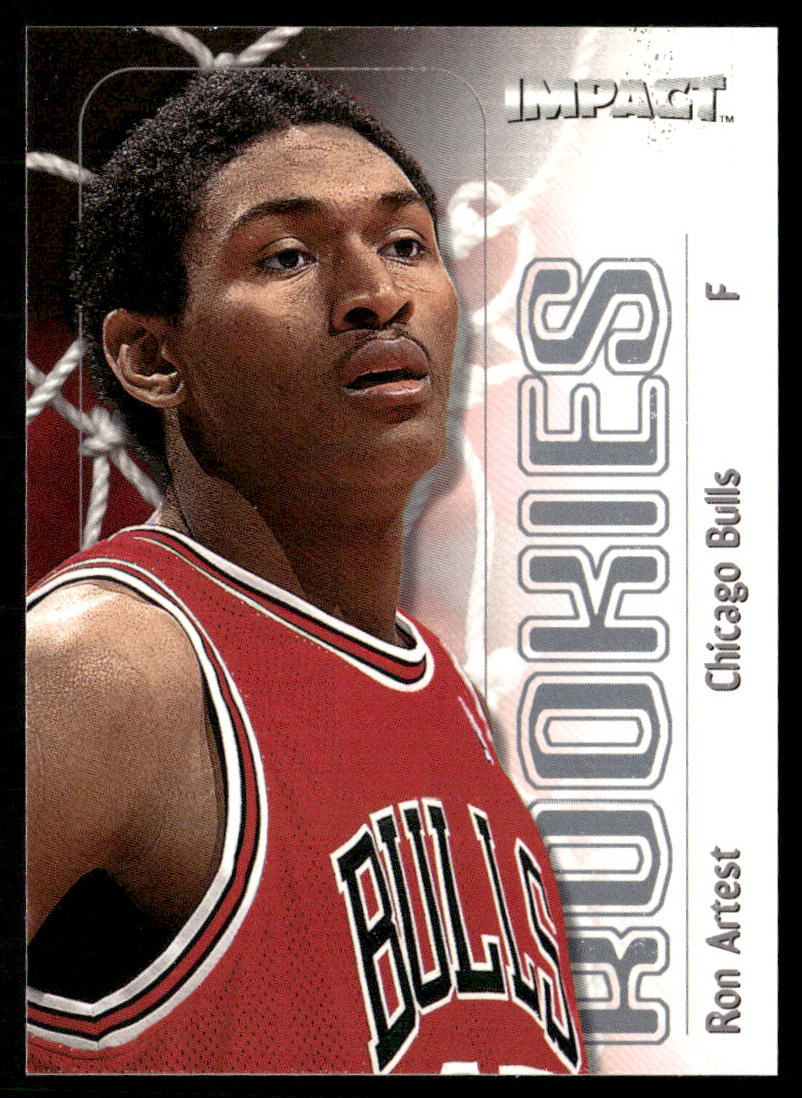 Ron Artest 1999-00 SkyBox Impact #108 RC Chicago Bulls