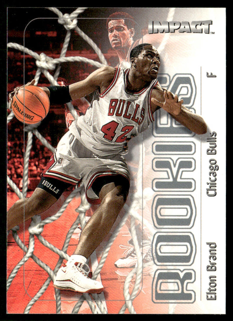 Elton Brand 1999-00 SkyBox Impact #8 RC Chicago Bulls