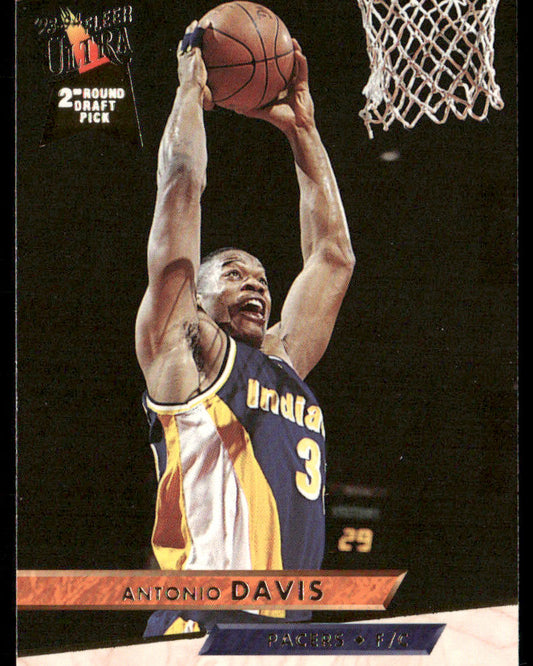 Antonio Davis 1993-94 Ultra #258 RC Indiana Pacers