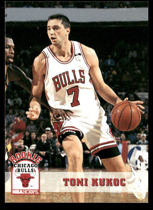 Toni Kukoc 1993-94 Hoops #313 RC Chicago Bulls