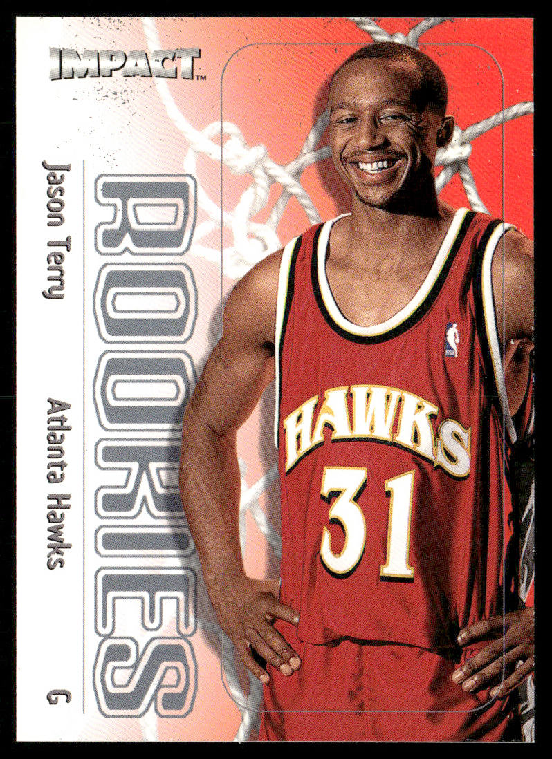 Jason Terry 1999-00 SkyBox Impact #163 RC Atlanta Hawks