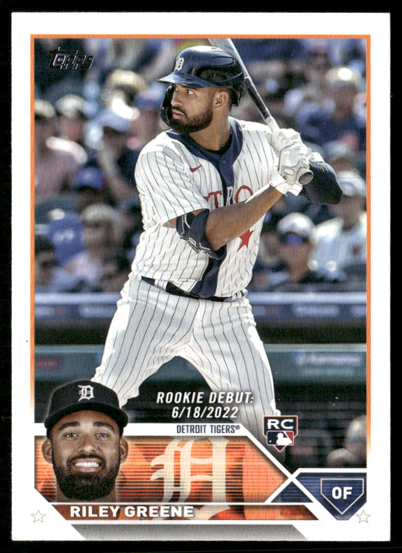 Riley Greene 2023 Topps Update #US298 RC Detroit Tigers