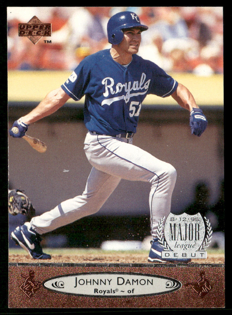 Johnny Damon 1996 Upper Deck #90 Kansas City Royals