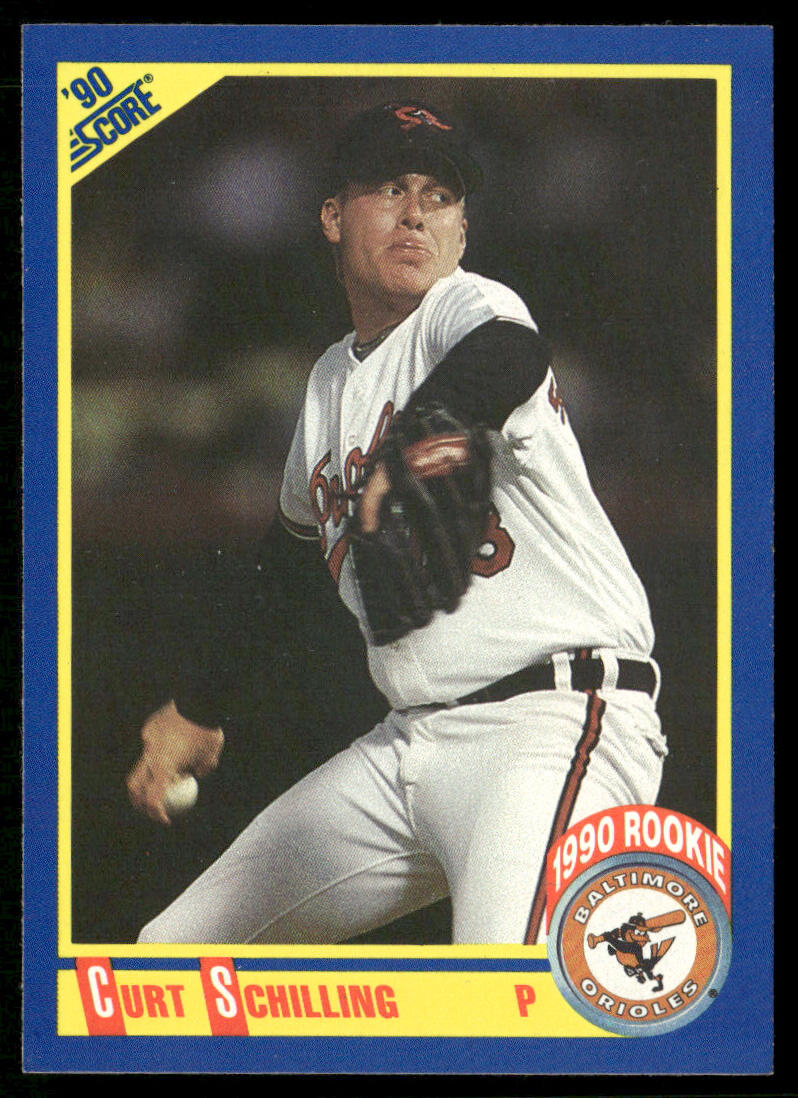 Curt Schilling 1990 Score #581 Baltimore Orioles
