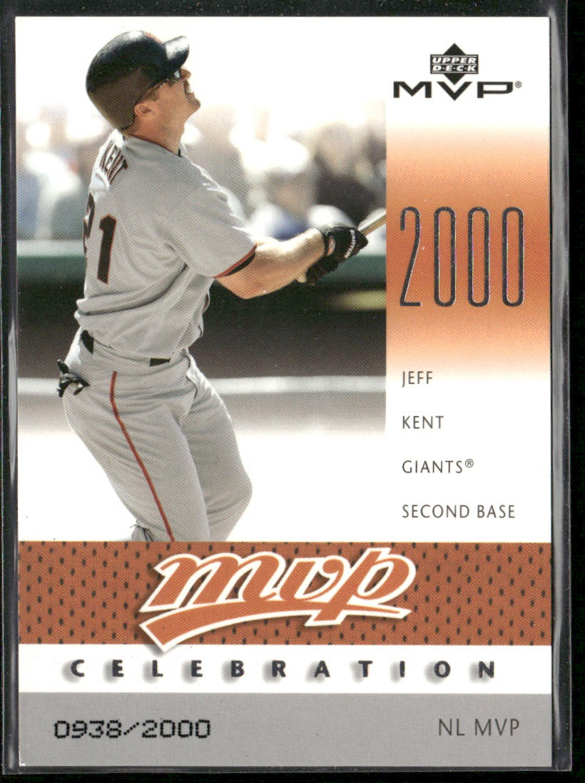 Jeff Kent 2003 Upper Deck MVP Celebration #MVP24 SN San Francisco Giants
