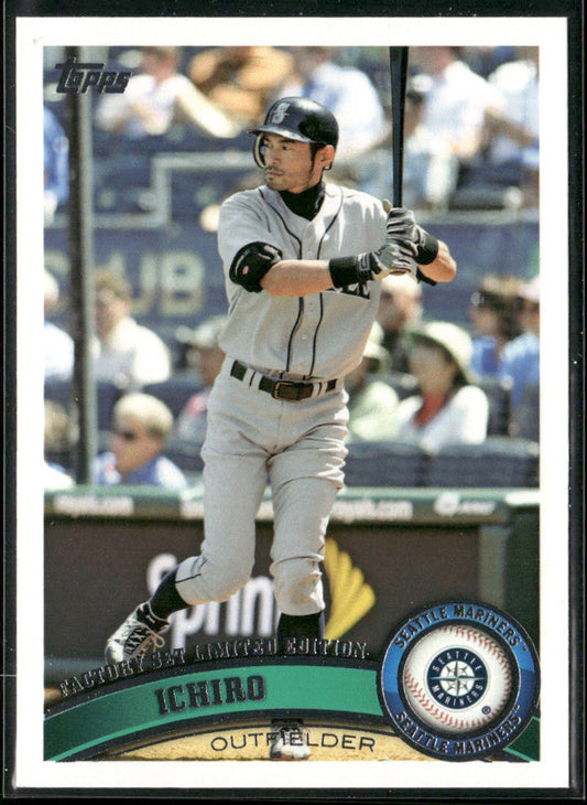 Ichiro Suzuki 2011 Topps Factory Set Bonus: Limited Edition #200 Mariners