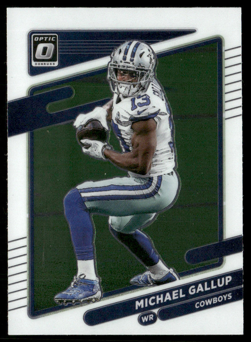 Michael Gallup 2021 Donruss Optic #21 Dallas Cowboys