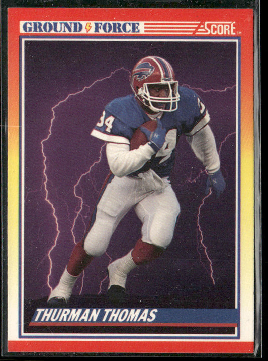 Thurman Thomas 1990 Score #322 Buffalo Bills
