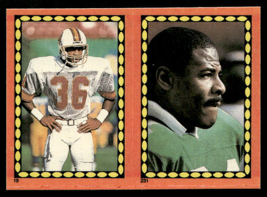 Bobby Futrell / Johnny Hector 1988 Topps Stickers #19 / 231 Anthony Toney 38