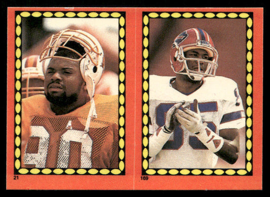 Ron Holmes / Chris Burkett 1988 Topps Stickers #21 / 169 Doug Williams 1 Back