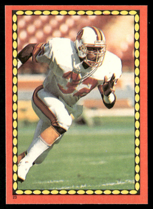 James Wilder 1988 Topps Stickers #23b Jim Kelly 34 Back Tampa Bay Buccaneers