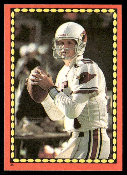 Neil Lomax 1988 Topps Stickers #24b Darrin Nelson 23 Back Phoenix Cardinals