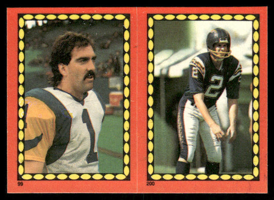 Lansford / Mojsiejenko 1988 Topps Stickers #99 / 200c Weegie Thompson 26 back