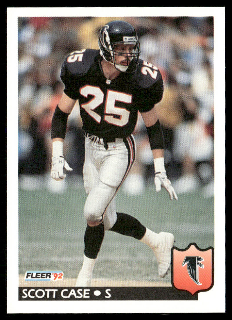 Scott Case 1992 Fleer #3 Atlanta Falcons