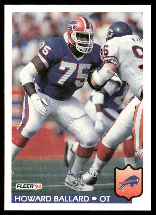 Howard Ballard 1992 Fleer #18 Buffalo Bills