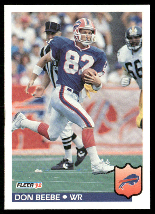 Don Beebe 1992 Fleer #19 Buffalo Bills