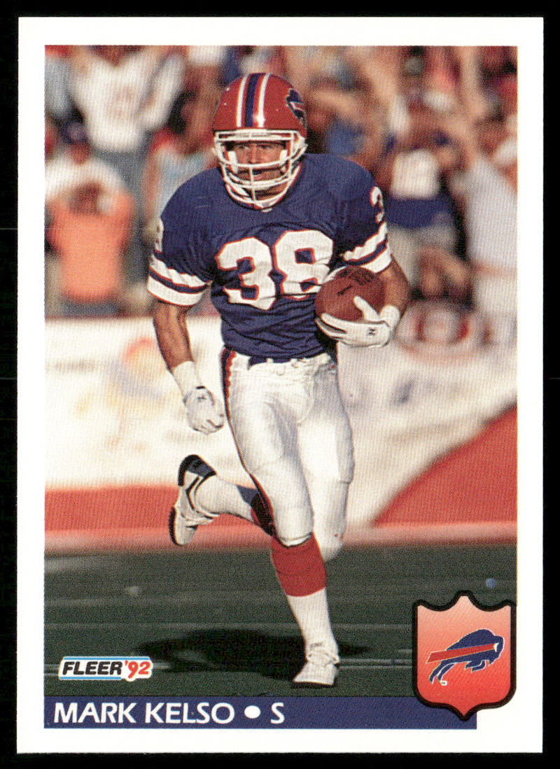 Mark Kelso 1992 Fleer #23 Buffalo Bills