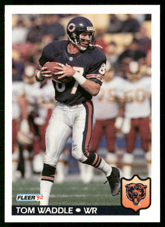 Tom Waddle 1992 Fleer #50 Chicago Bears