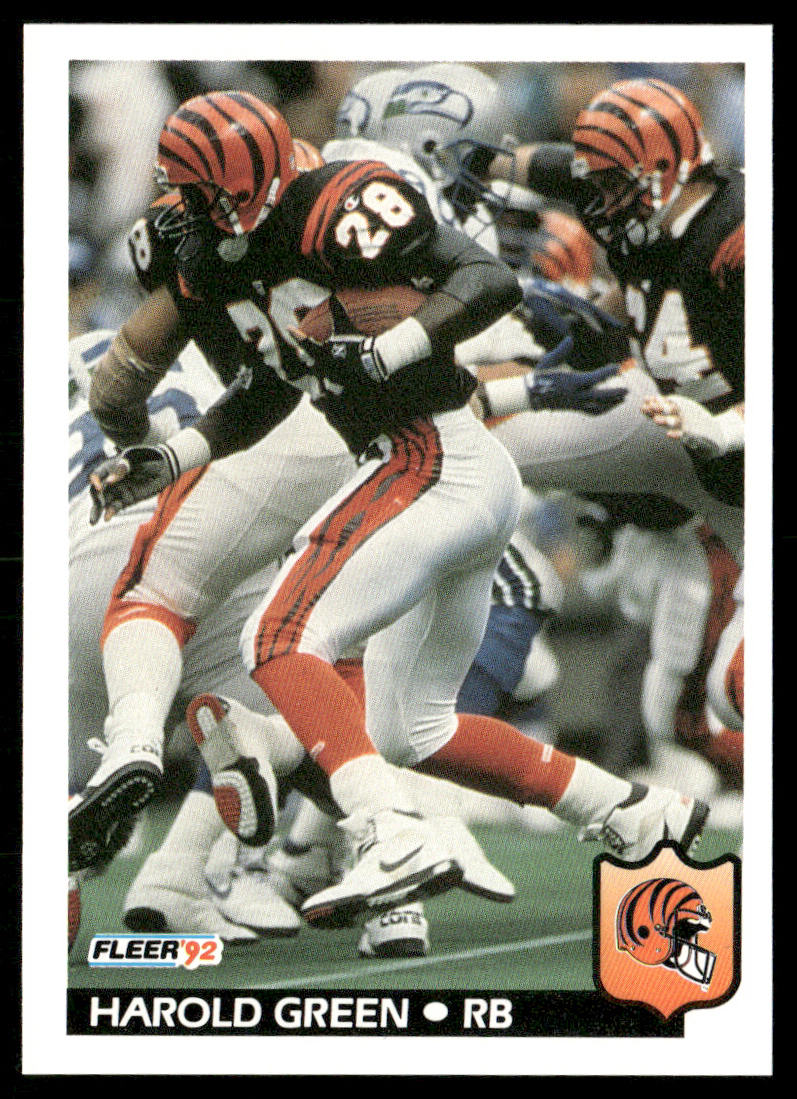 Harold Green 1992 Fleer #57 Cincinnati Bengals