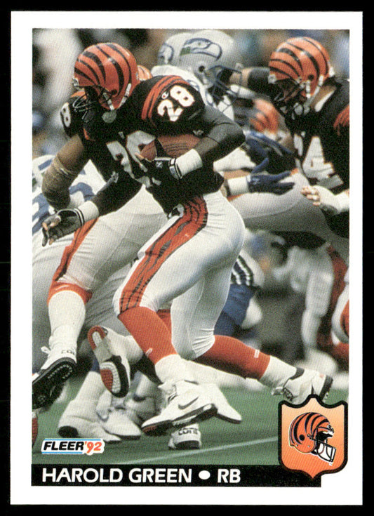 Harold Green 1992 Fleer #57 Cincinnati Bengals