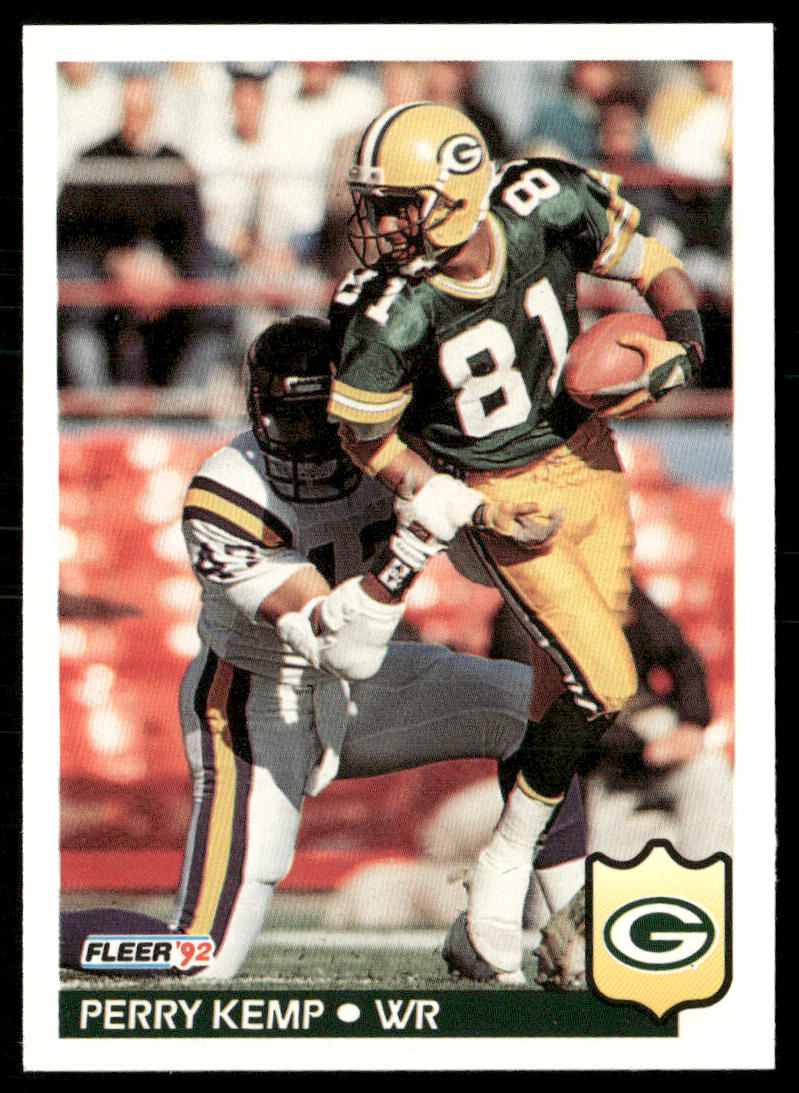 Perry Kemp 1992 Fleer #130 Green Bay Packers