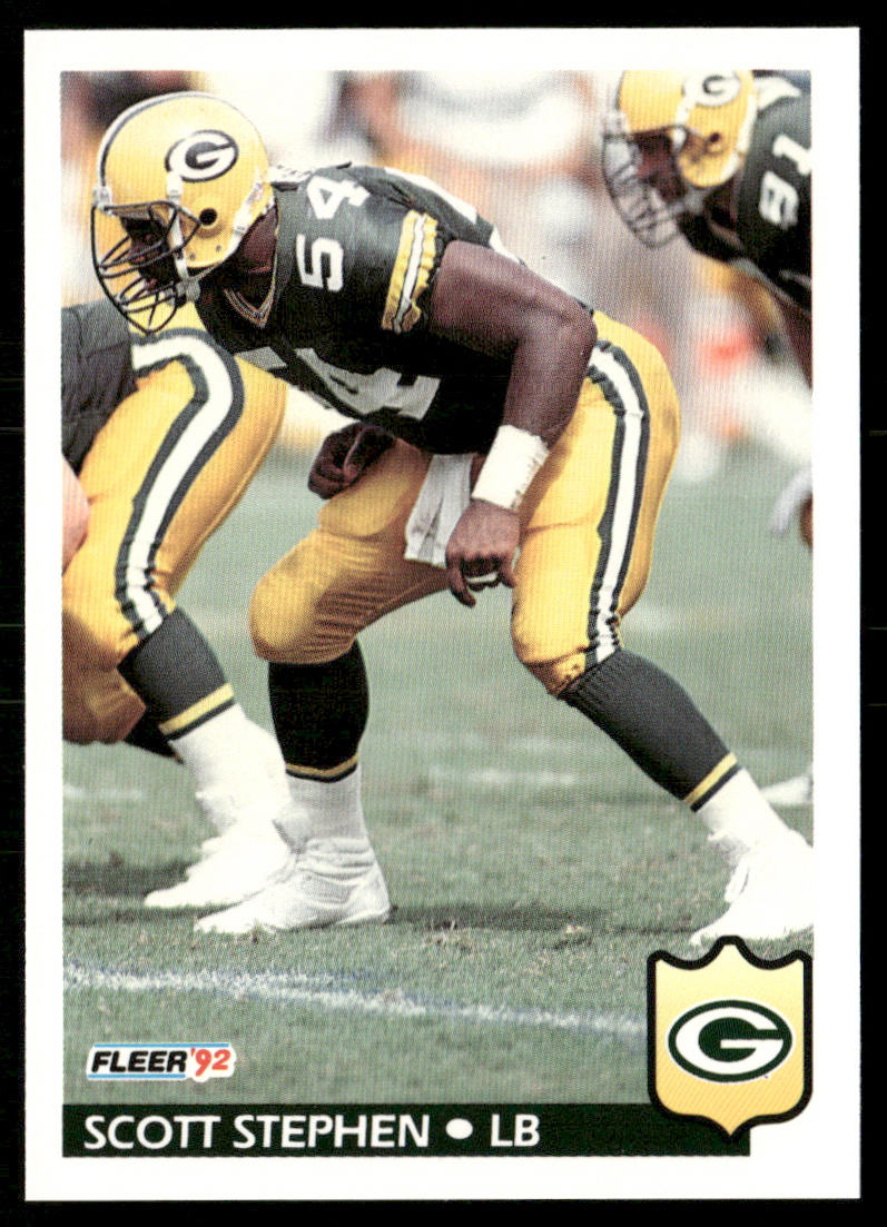 Scott Stephen 1992 Fleer #136 Green Bay Packers