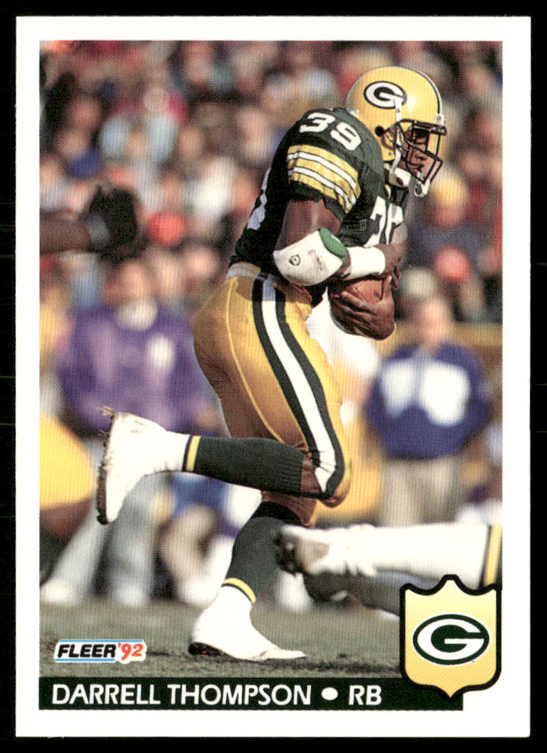Darrell Thompson 1992 Fleer #137 Green Bay Packers