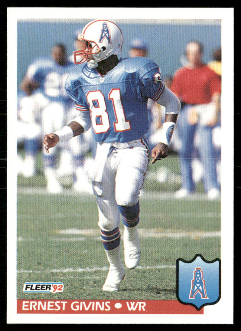 Ernest Givins 1992 Fleer #146 Houston Oilers
