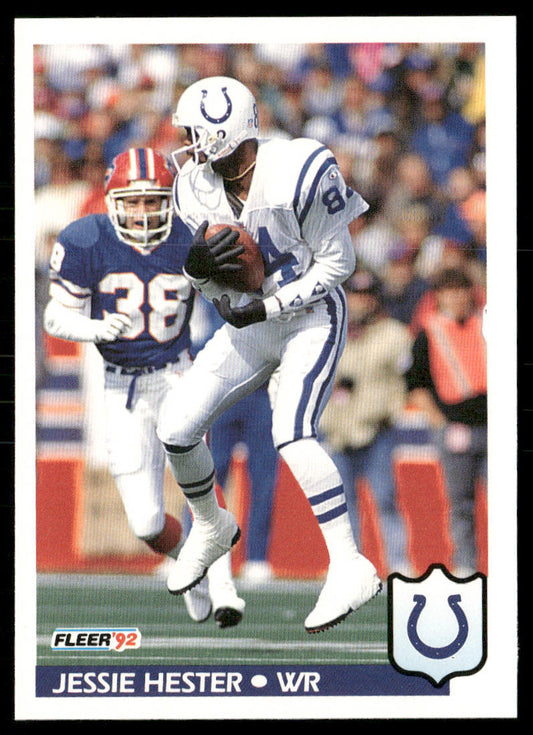 Jessie Hester 1992 Fleer #165 Indianapolis Colts