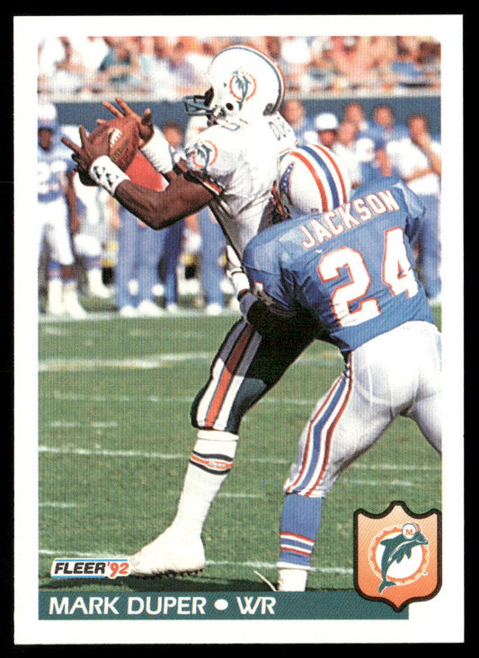 Mark Duper 1992 Fleer #226 Miami Dolphins